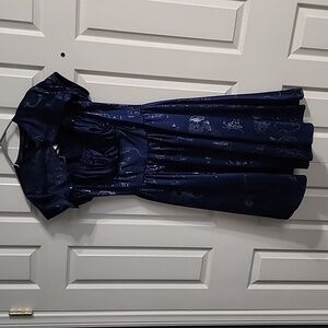 Pinup Girl Clothing Evelyn Dress in Witchy Toile